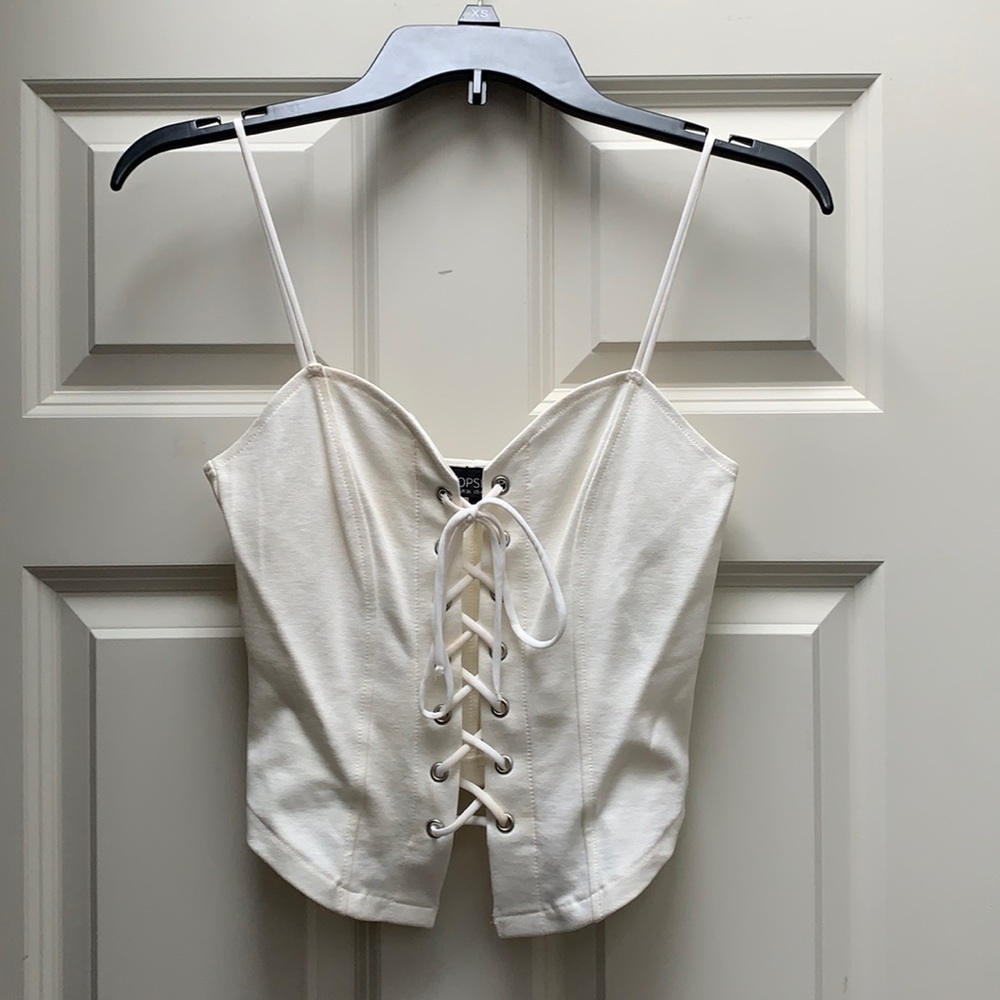 Laced up, sexy going out top